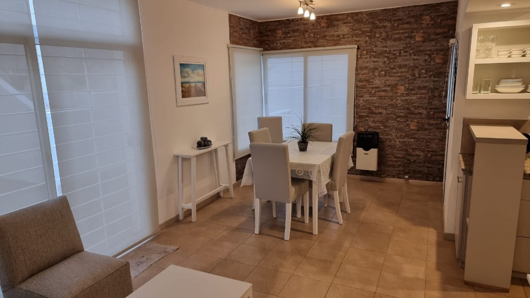 DEPARTAMENTO TRES AMBIENTES EN ALQUILER - VERANO 2025 - PINAMAR