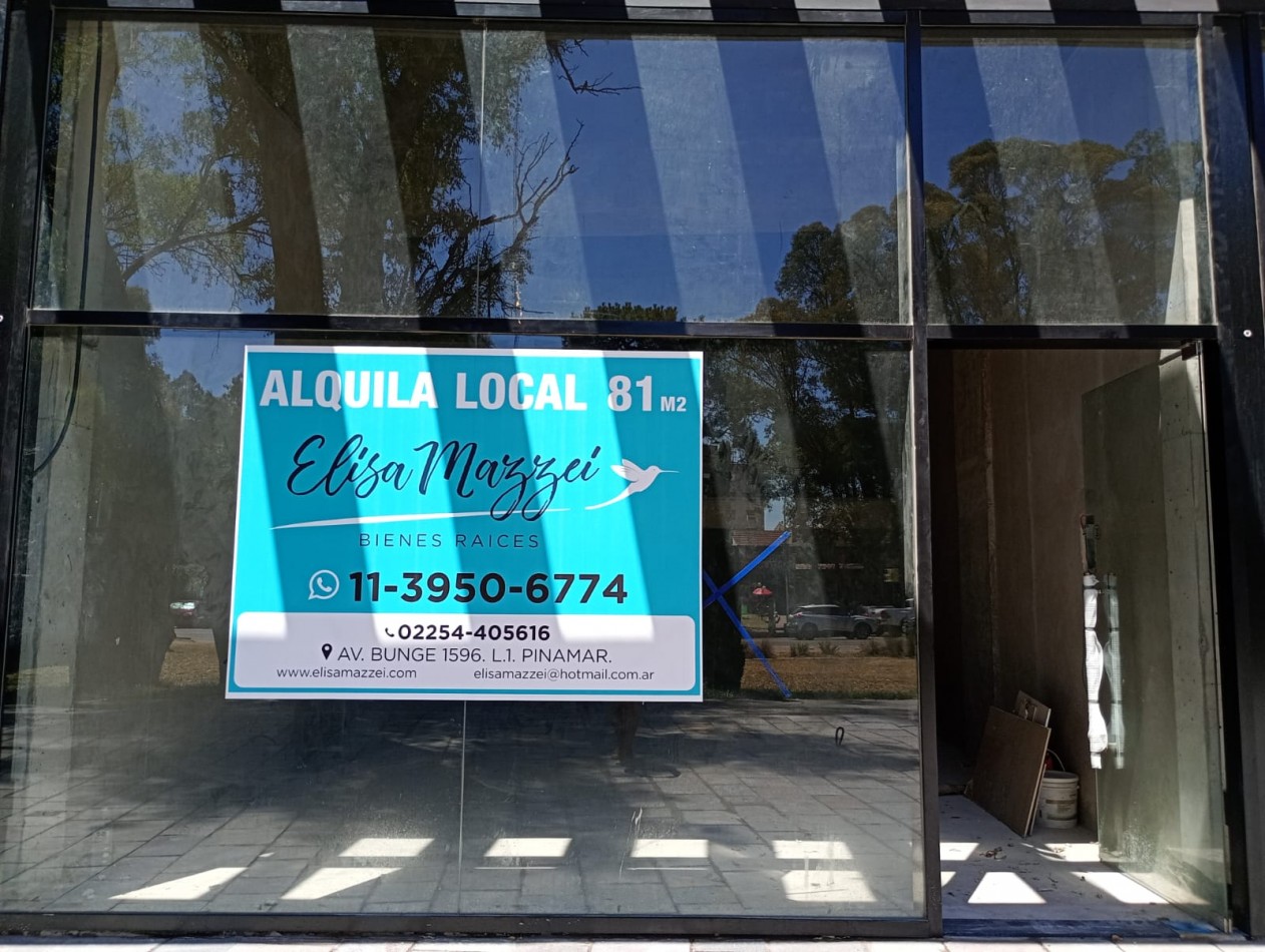 LOCAL EN ALQUILER - AVENIDA BUNGE - PINAMAR 