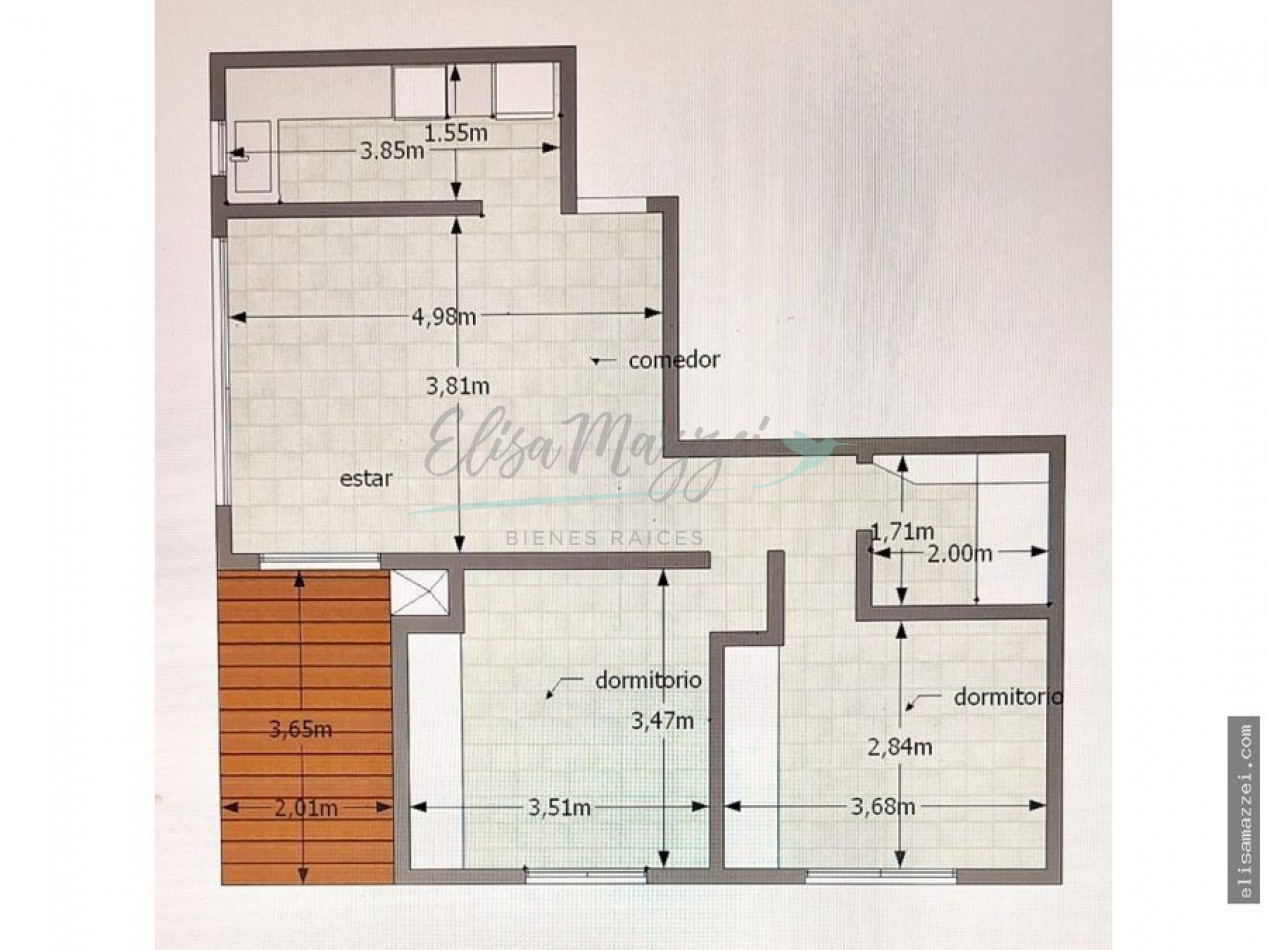 DEPARTAMENTO TRES AMBIENTES EN VENTA - PINAMAR CENTRO