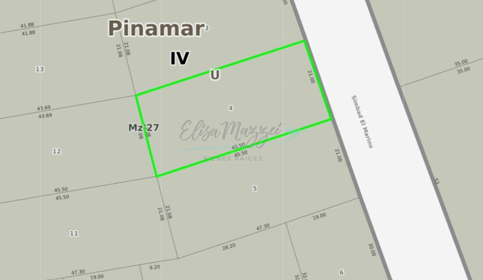 LOTE MULTIFAMILIAR EN VENTA - A METROS DEL MAR - PINAMAR