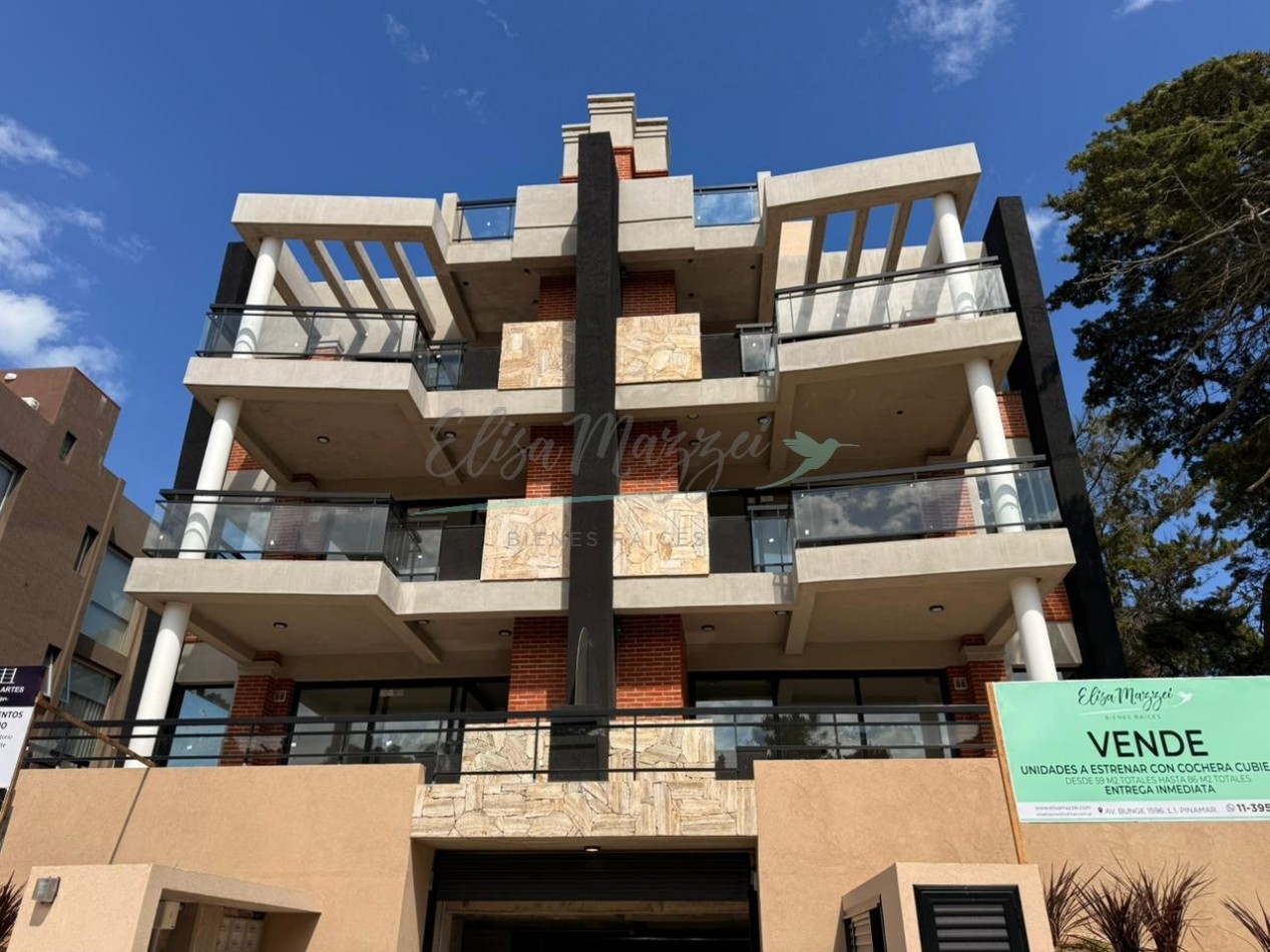 DEPARTAMENTO CON FINANCIACION - DOS AMBIENTES - A ESTRENAR - PINAMAR CENTRO
