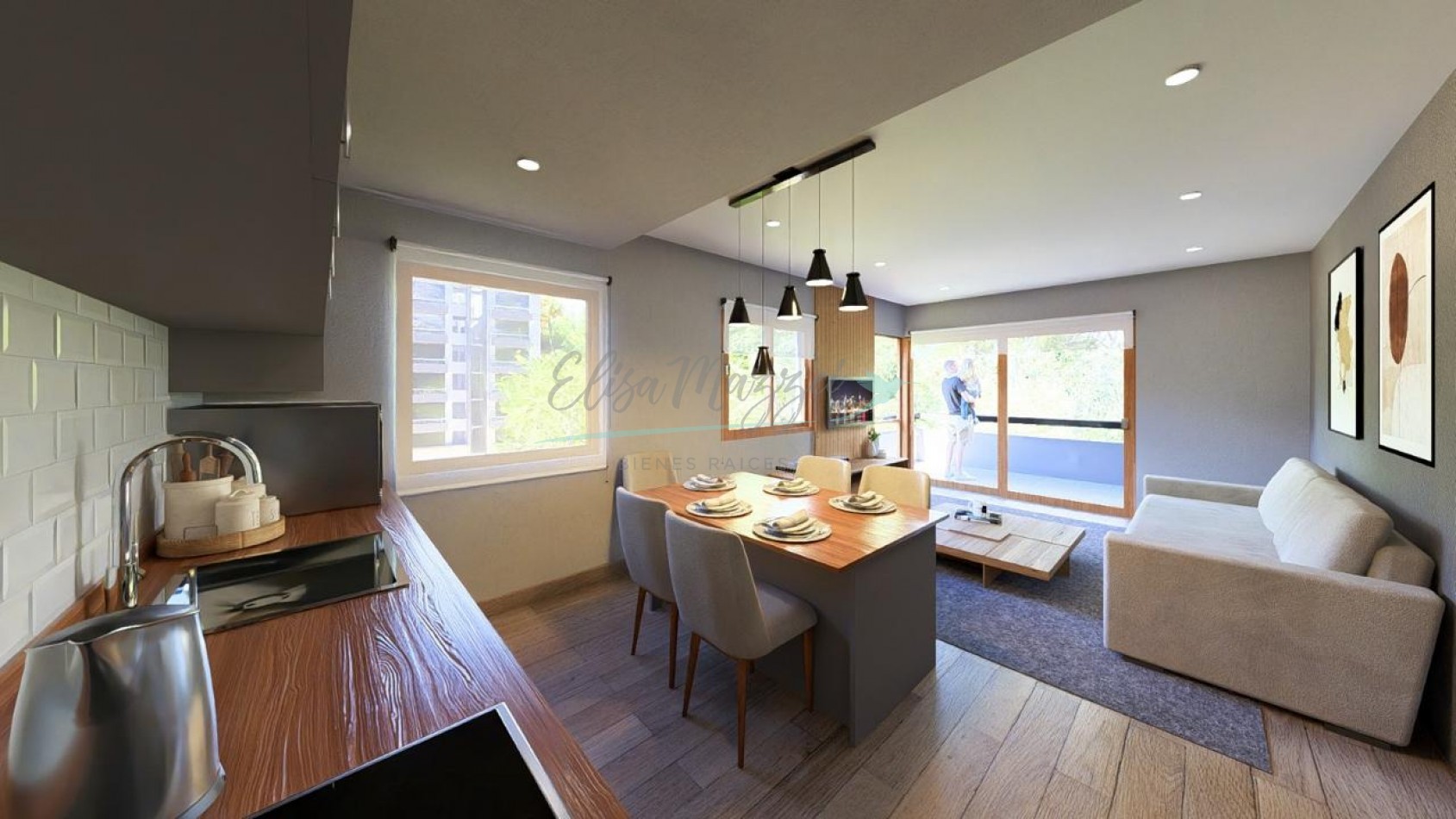 DEPARTAMENTOS DOS AMBIENTES A METROS DEL MAR - VALERIA DEL MAR