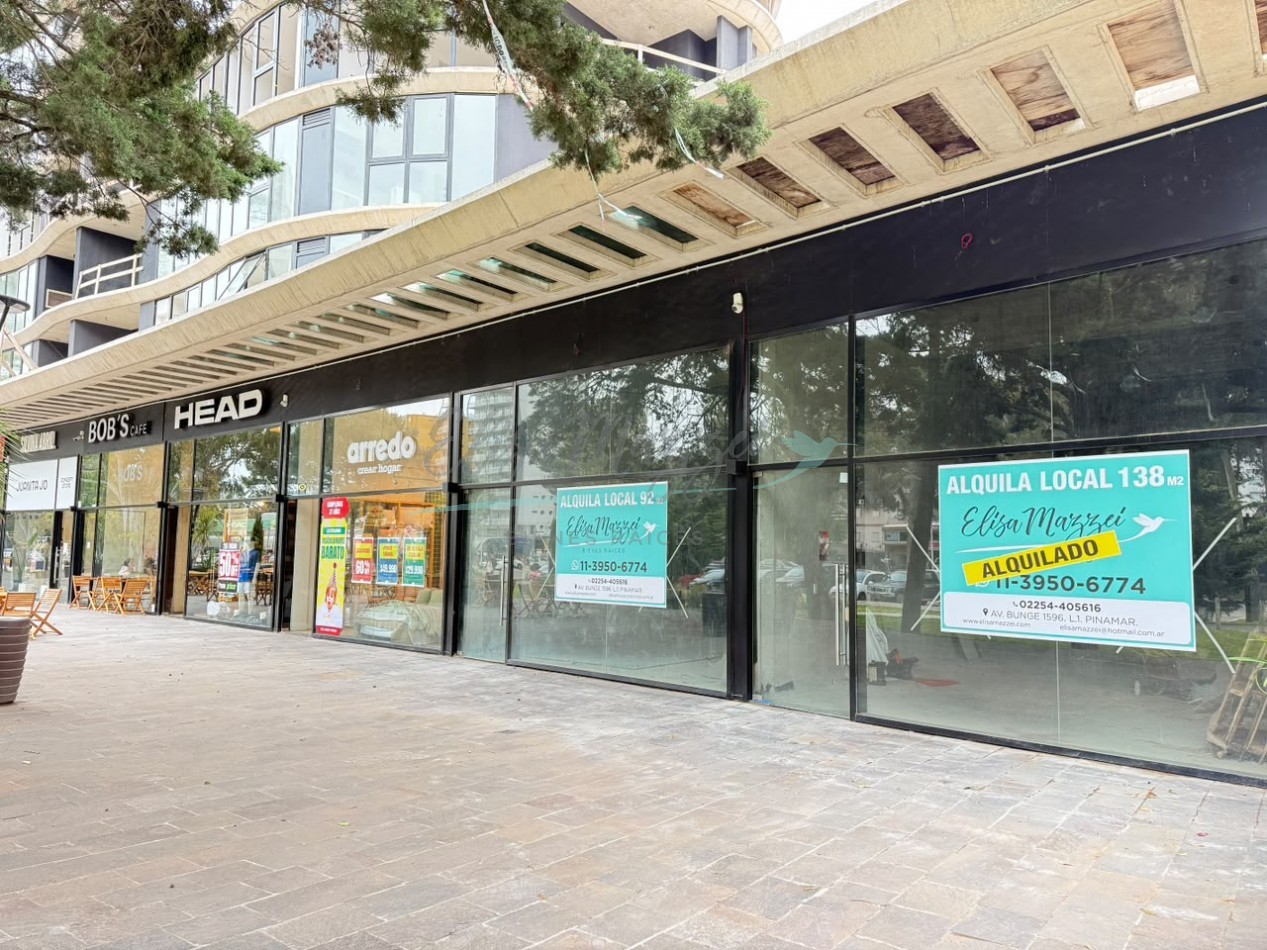 LOCAL EN ALQUILER - AVENIDA BUNGE - PINAMAR