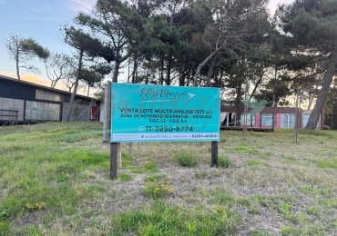 LOTE MULTIFAMILIAR EN VENTA - PINAMAR PLAYA